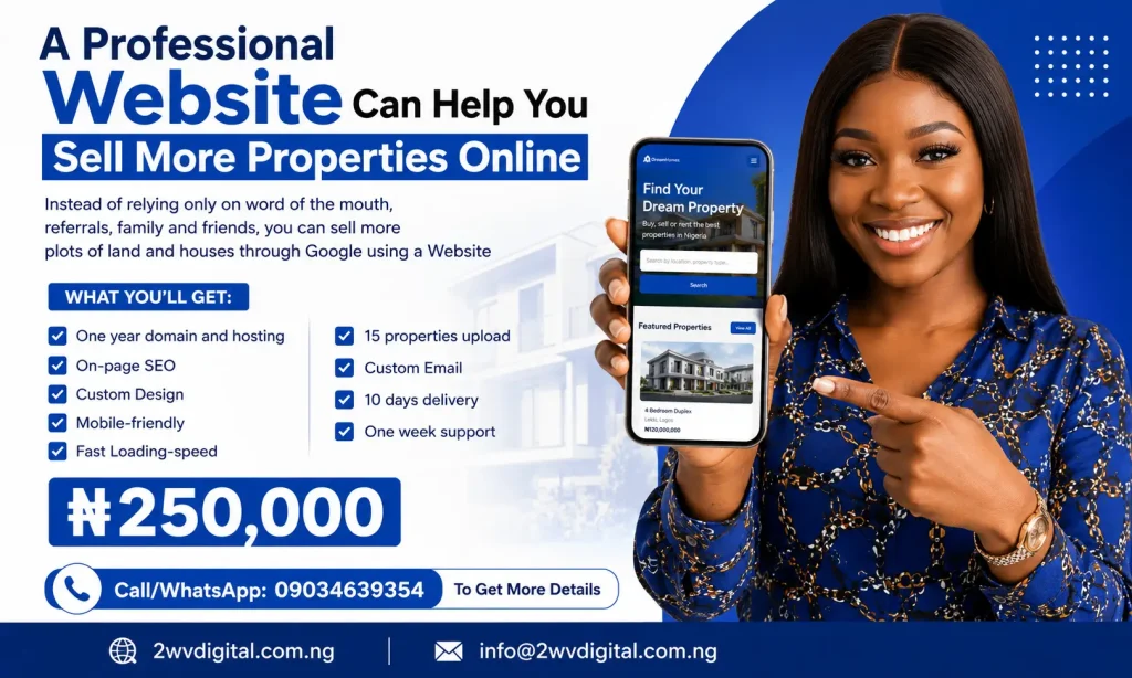 Real Estate Website Design Promo banner